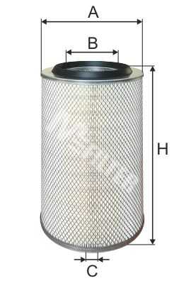 Фильтр возд MFILTER A118