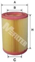 Фильтр возд MFILTER A8025
