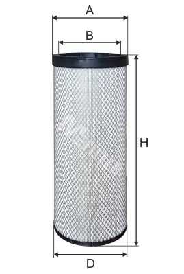 Воздушный фильтр MFILTER A8041