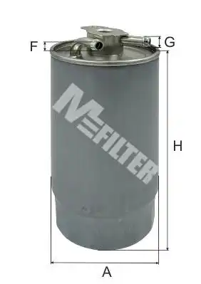 Df3571 фильтр топливный MFILTER DF 3571