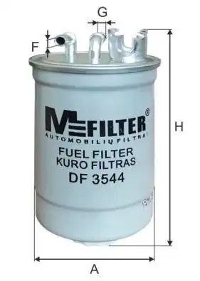 Фильтр топливный MFILTER DF3544