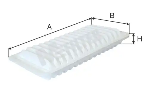 K 7108 фильтр воздушный MFILTER K 7108
