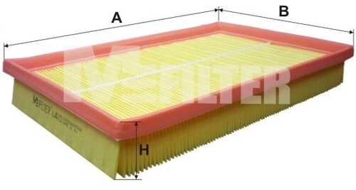 Фильтр воздушный MFILTER K410