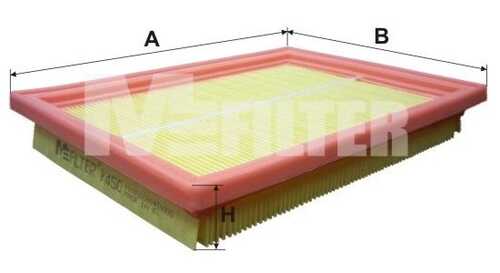 Фильтр воздушный MFILTER K450