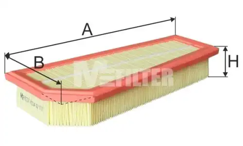 Воздушный фильтр MFILTER K7034