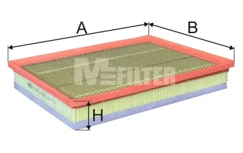 Воздушный фильтр MFILTER K7053