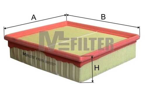 Фильтр воздушный MFILTER K7070