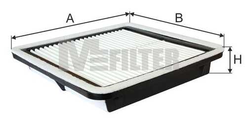 K 7091 фильтр воздушный MFILTER K7091