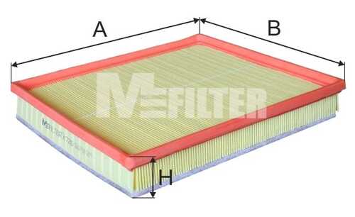 Фильтр воздушный MFILTER K726