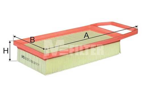 Фильтр воздушный MFILTER K755