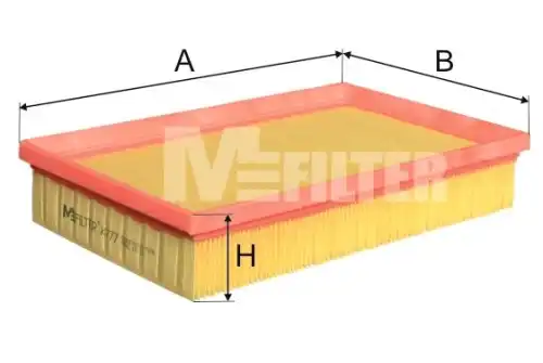 Воздушный фильтр MFILTER K777