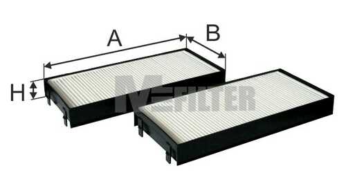Фильтр салона MFILTER K9011-2