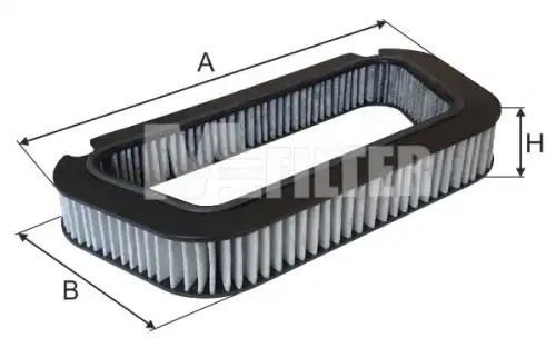 Фильтр салона MFILTER K9151C