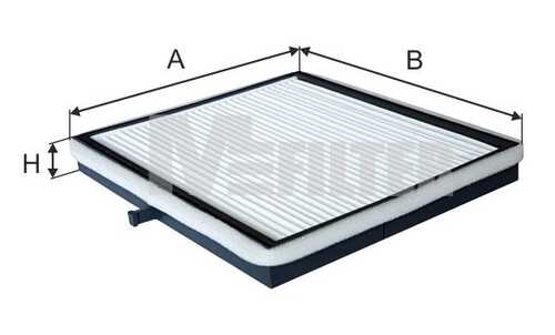 Фильтр салона MFILTER K966