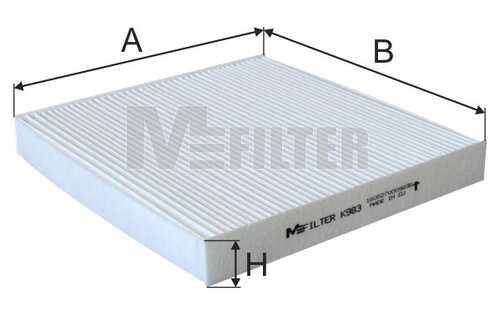 Фильтр салона MFILTER K983