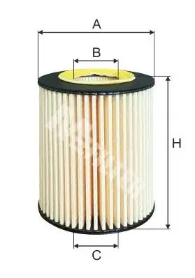 Te 4030 фильтр масляный MFILTER TE 4030