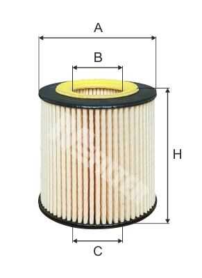 Фильтр масляный MFILTER TE4006