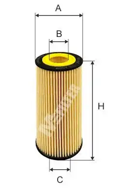 Фильтр масляный MFILTER TE4009