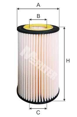 Te 4021 фильтр масла MFILTER TE4021