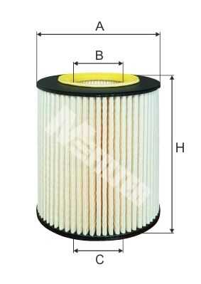 ФИЛЬТР МАСЛЕНЫЙ MFILTER TE4024