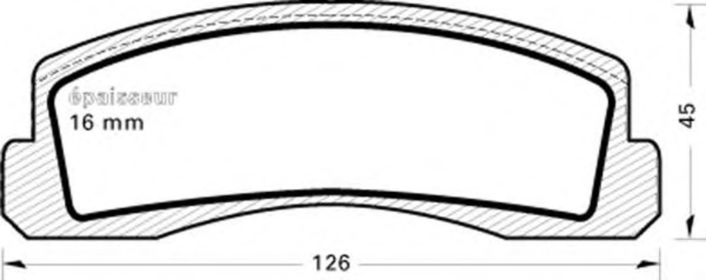 Колодки тормозные дисковые MGA 144