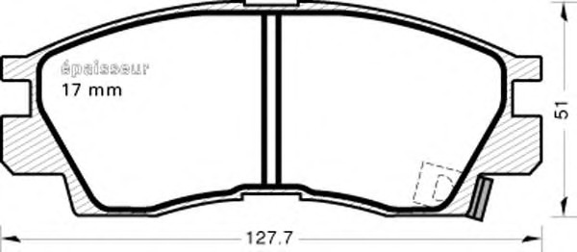 Колодки тормозные дисковые MGA 318