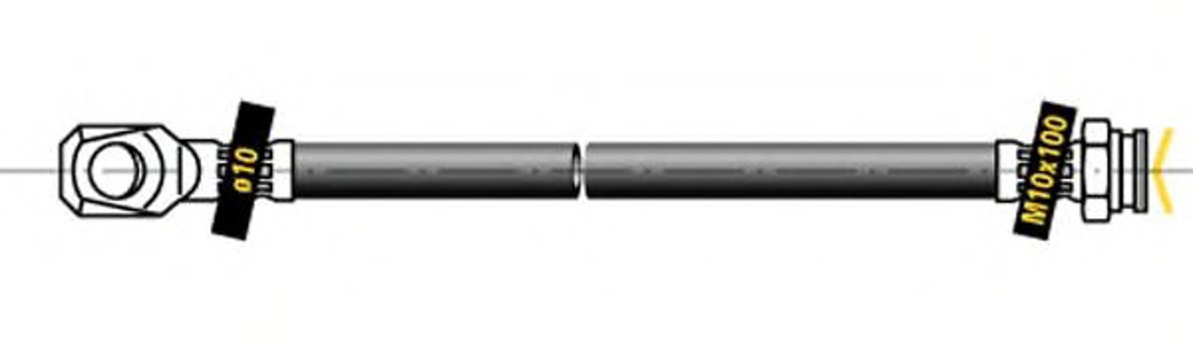 Тормозной шланг MGA F4856