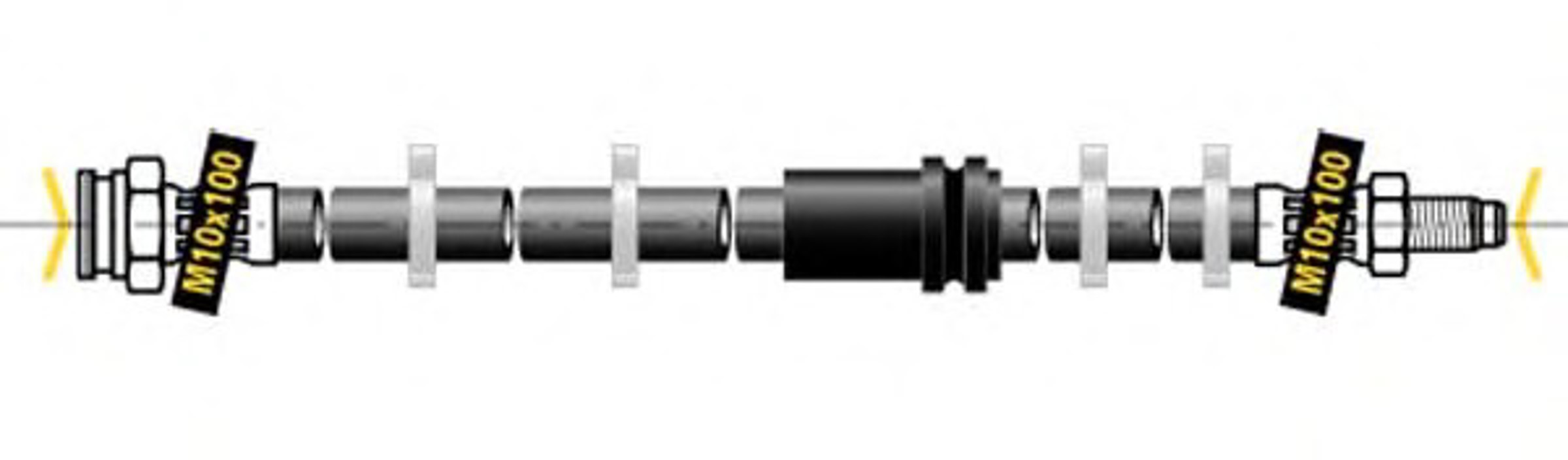 Шланг тормозной MGA F5058
