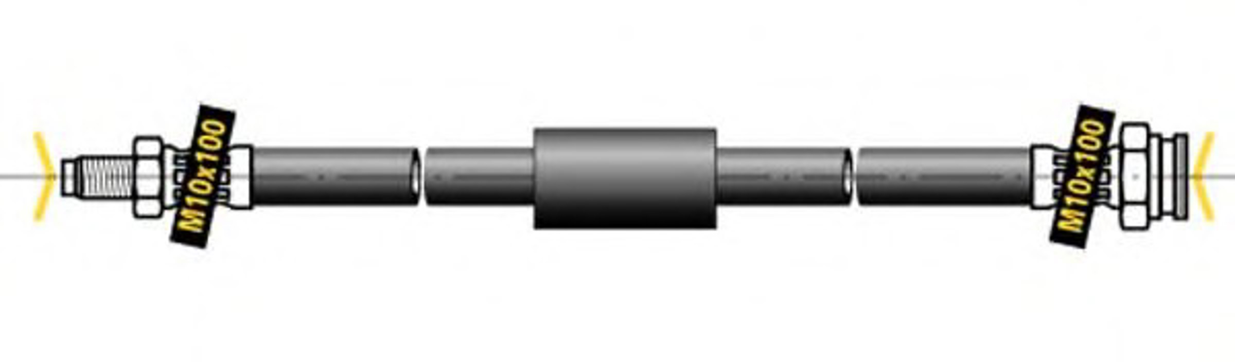 Шланг тормозной MGA F5529