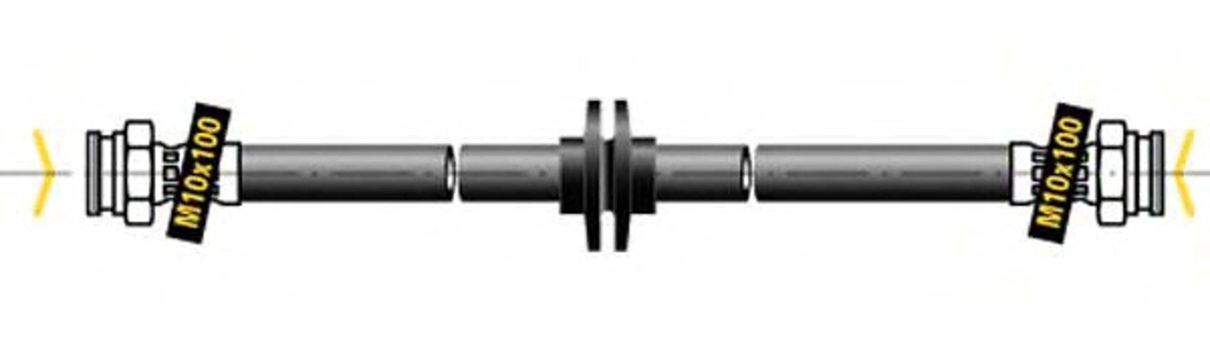 Шланг тормозной MGA F5536