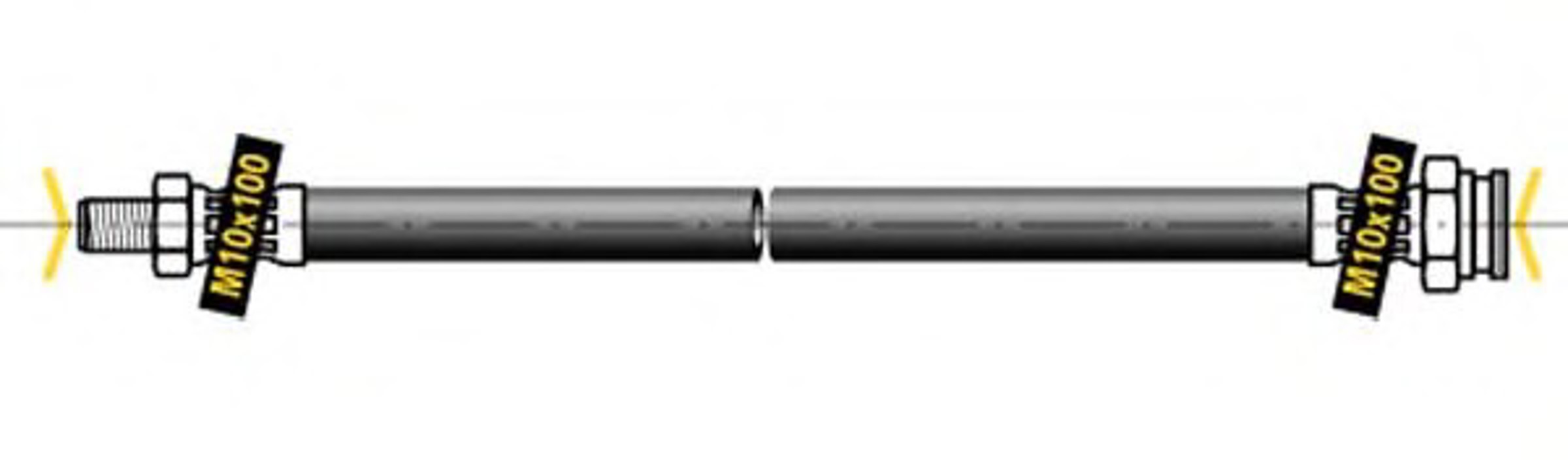 Шланг тормозной MGA F5715