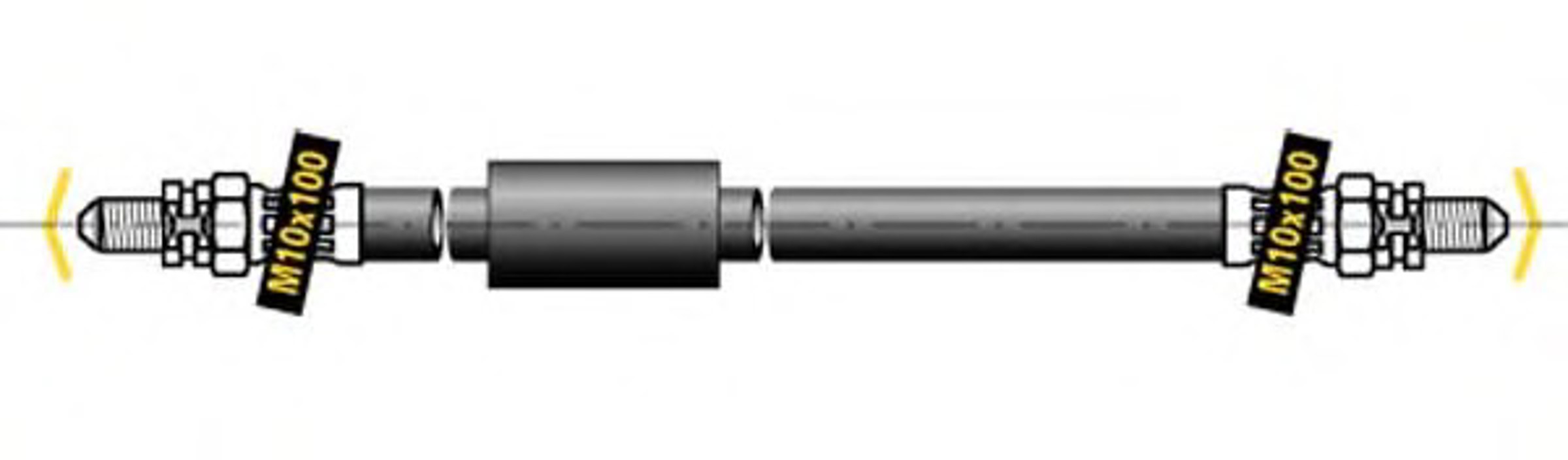 Шланг тормозной MGA F6236