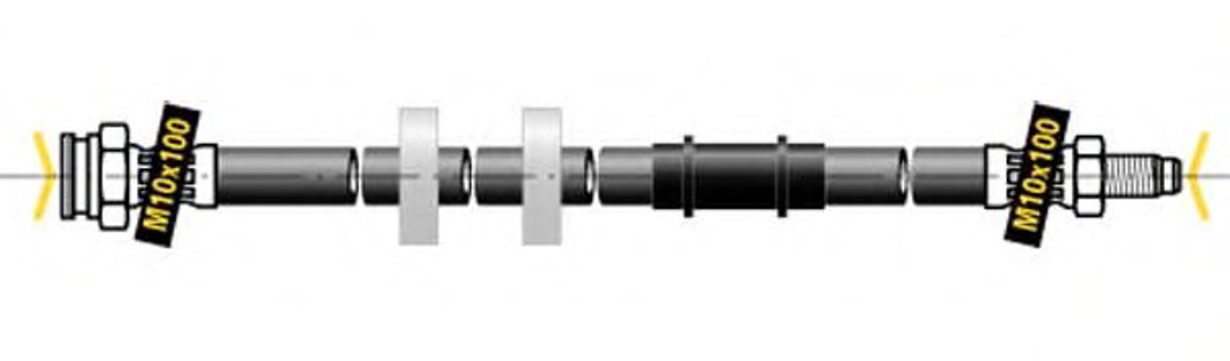 Тормозной шланг MGA F6394
