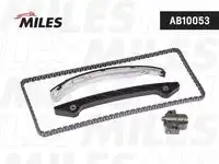 Ab10053 комплект цепи грм mazda 6 2.3 без звездочек MILES AB10053