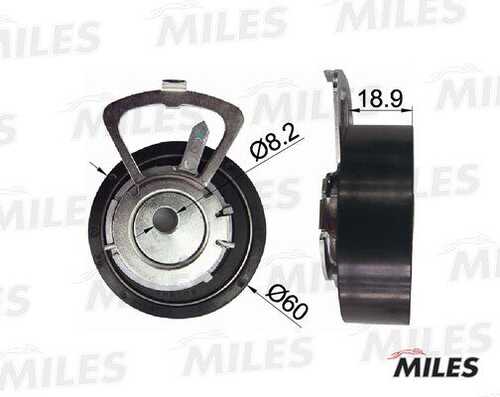 Ag02051 ролик ремня грм vag MILES AG02051