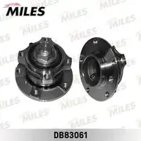 Miles db83061 ступица с подшипником bmw 5 e39 95-03 пер. MILES DB83061