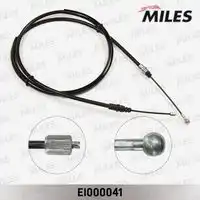 Ei000041 трос стояночного тормоза opel movano/renault master 98- ei000041 MILES EI000041