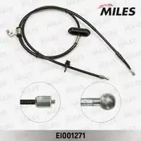 Ei001271 трос ручного тормоза opel astra j/chevrolet cruze 09- 1814мм прав. MILES EI001271