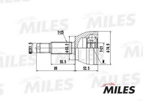 Шрус MILES GA20111
