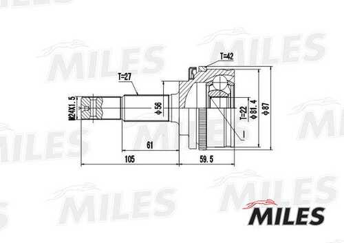 Шрус MILES GA20315
