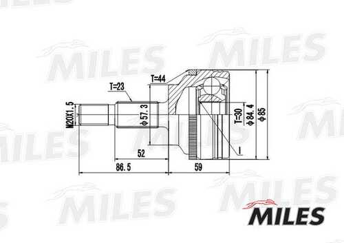 Шрус MILES GA20398