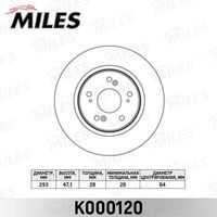 Тормозные диски MILES K000120