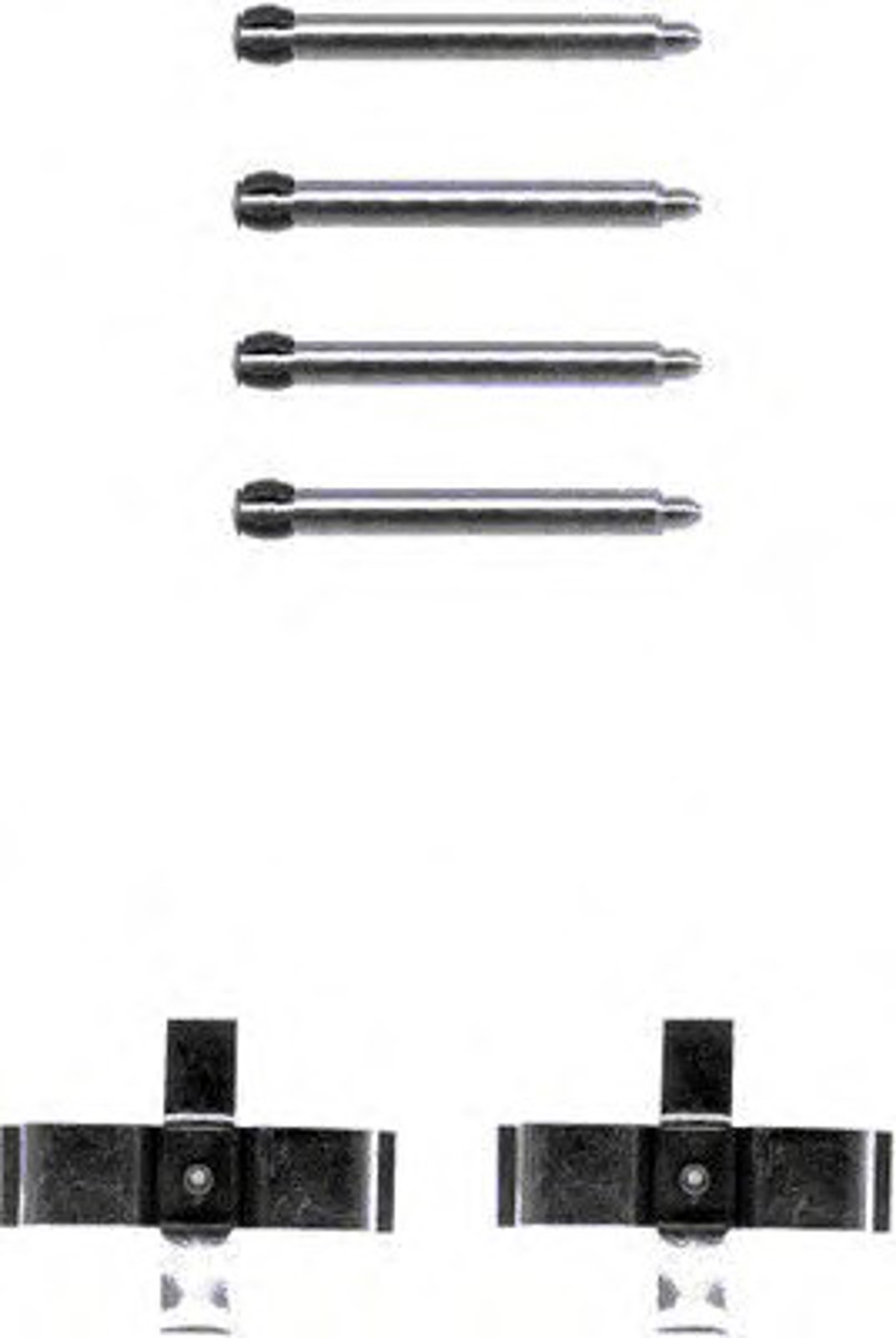 Комплектующие колодки дискового тормоза MINTEX MBA1195