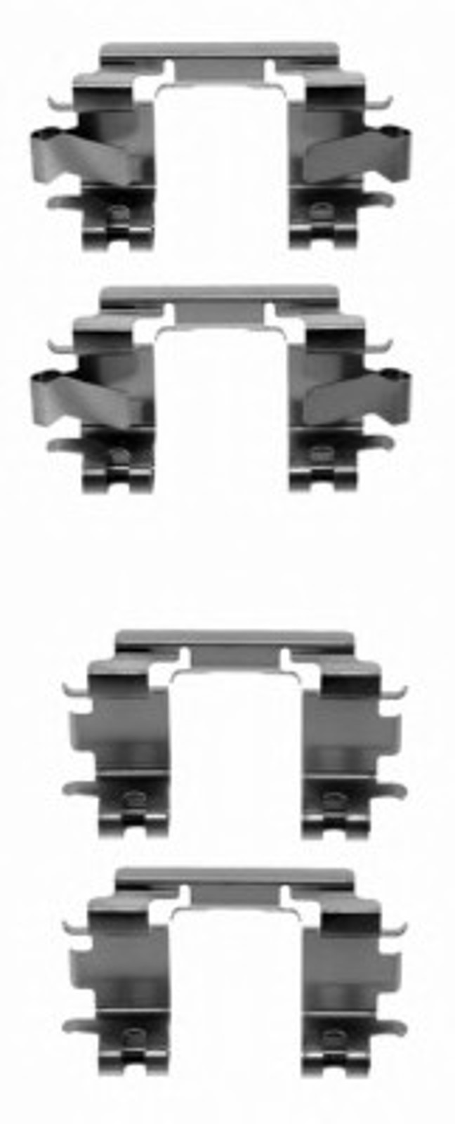 Комплектующие колодки дискового тормоза MINTEX MBA1257