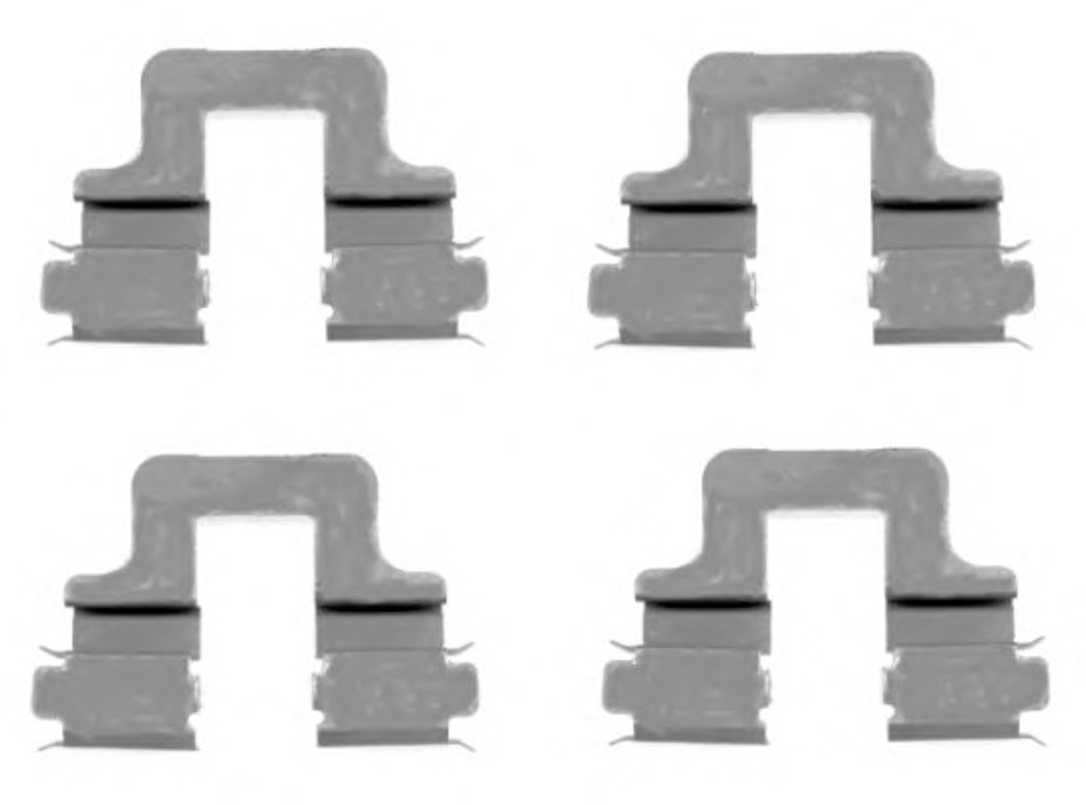 Комплектующие колодки дискового тормоза MINTEX MBA1606