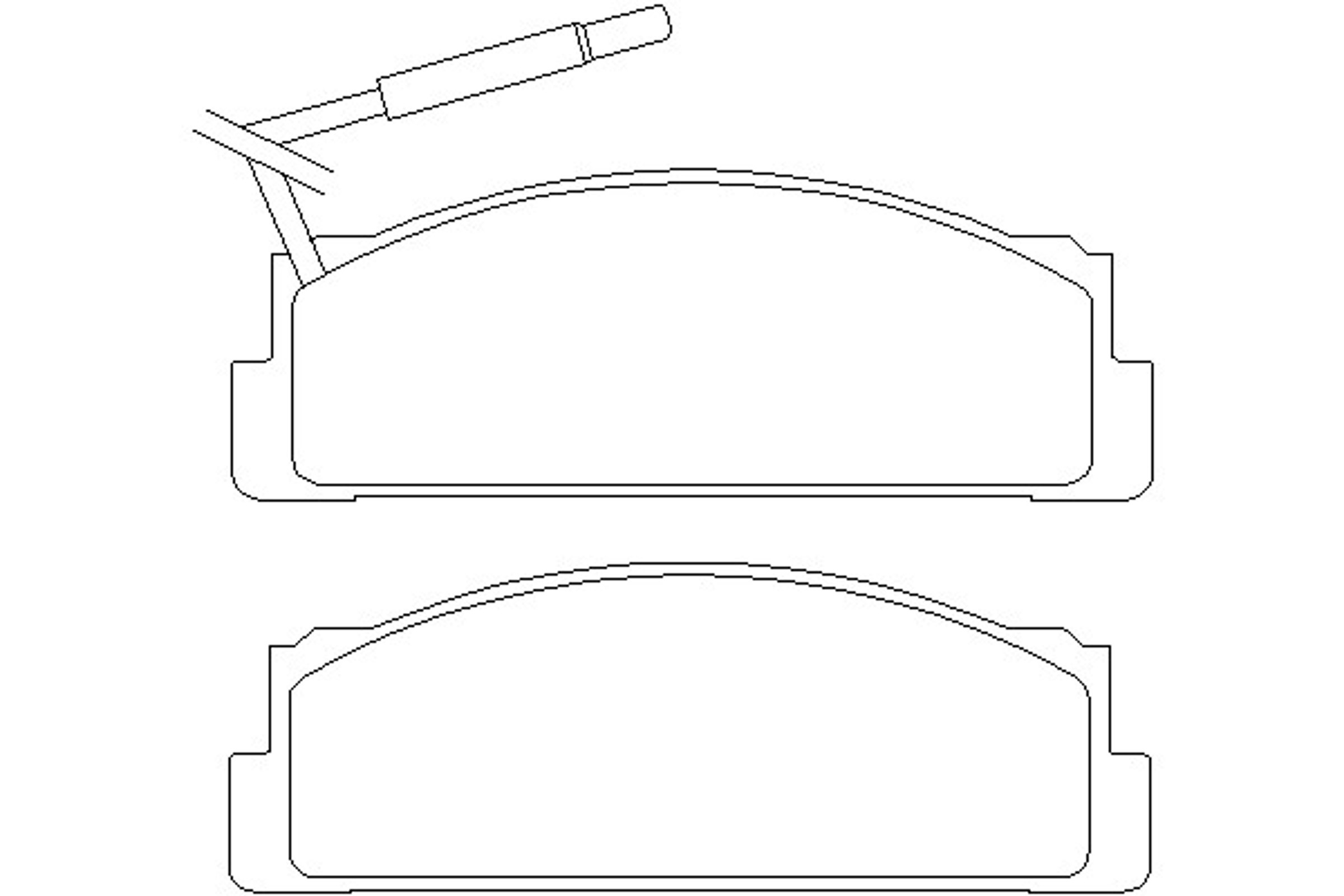 MDB1203 MINTEX Колодки тормозные дисковые