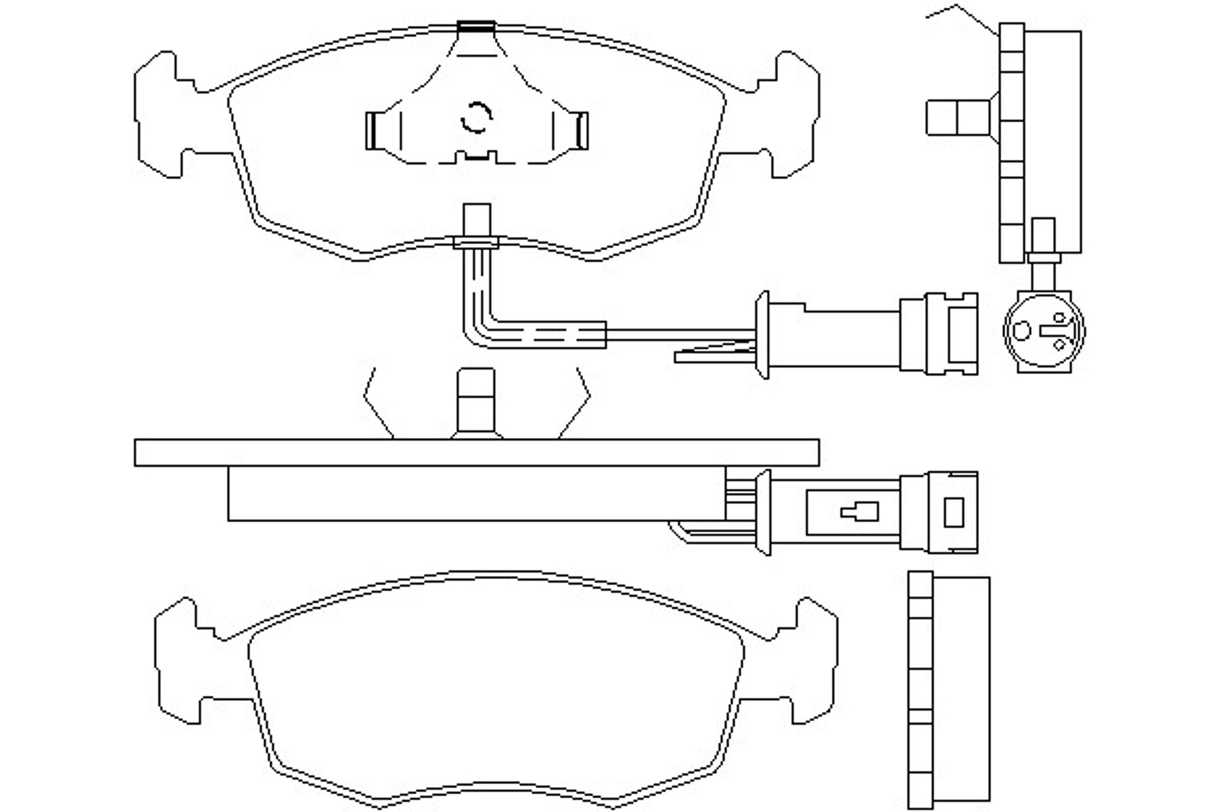 Колодки тормозные дисковые MINTEX MDB1236