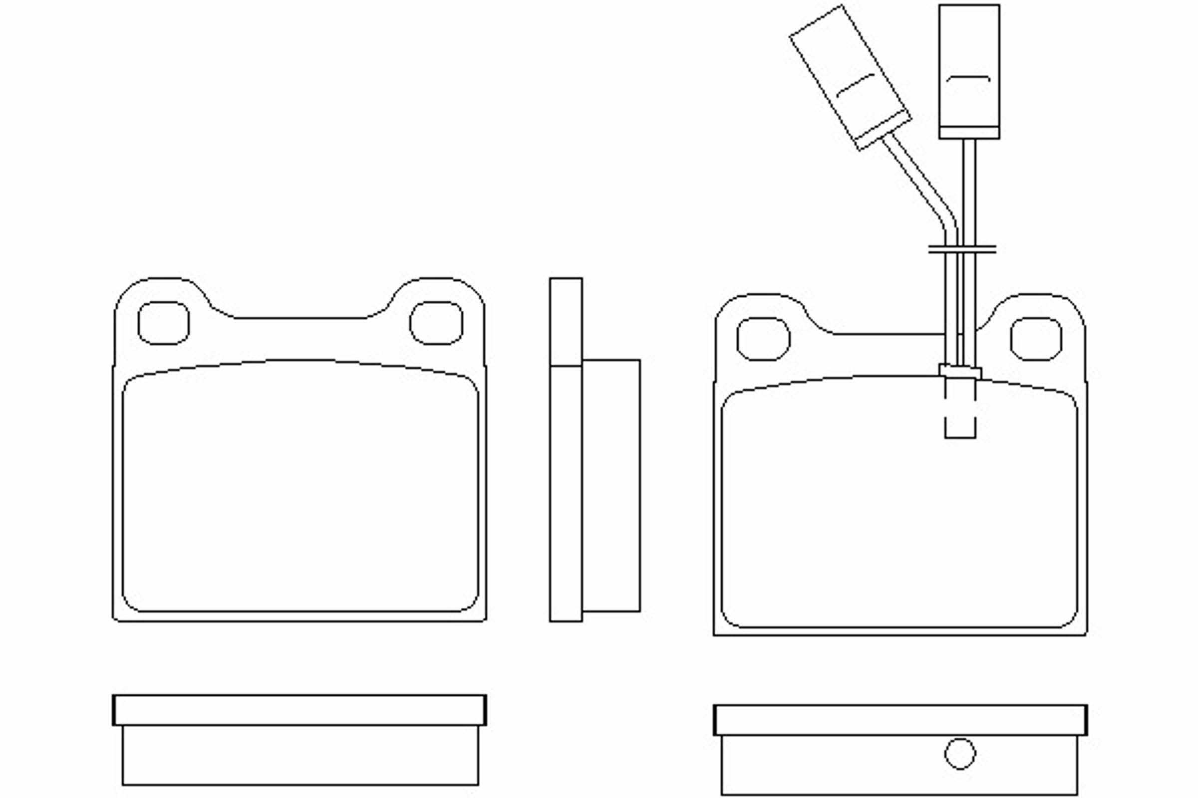 Колодки тормозные дисковые MINTEX MDB1274