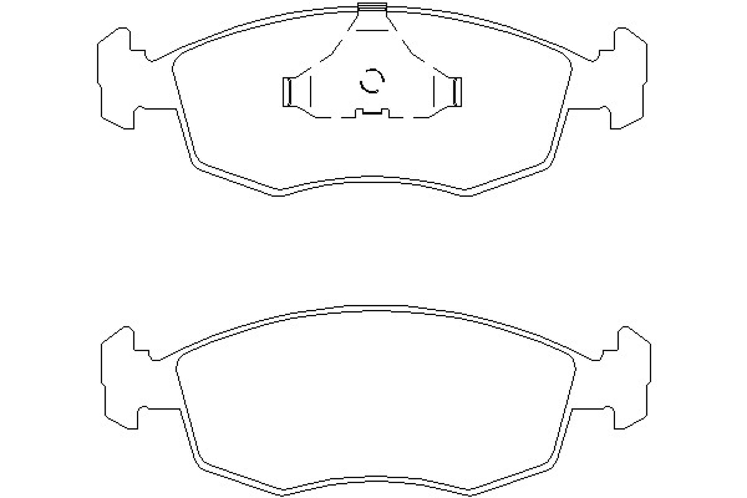 MDB1290 MINTEX Колодки тормозные дисковые