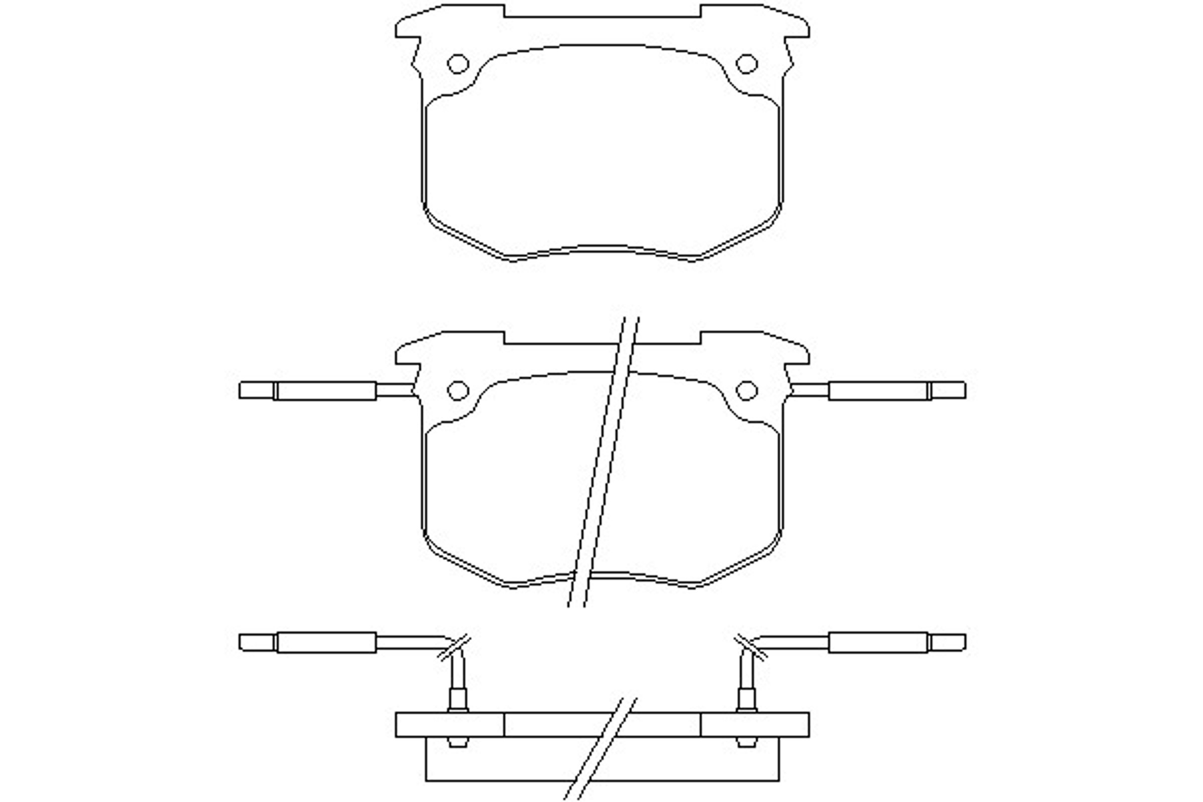 MDB1315 MINTEX Колодки тормозные дисковые